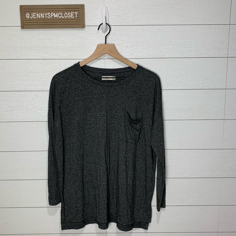 Abercrombie & Fitch Gray Long Sleeve Tee Size XS